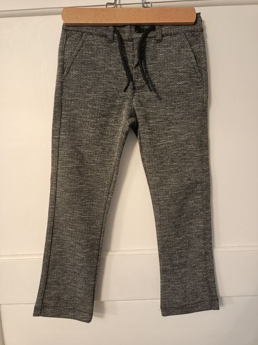 Spodnie chłopięce 110 cm eleganckie wizytowe