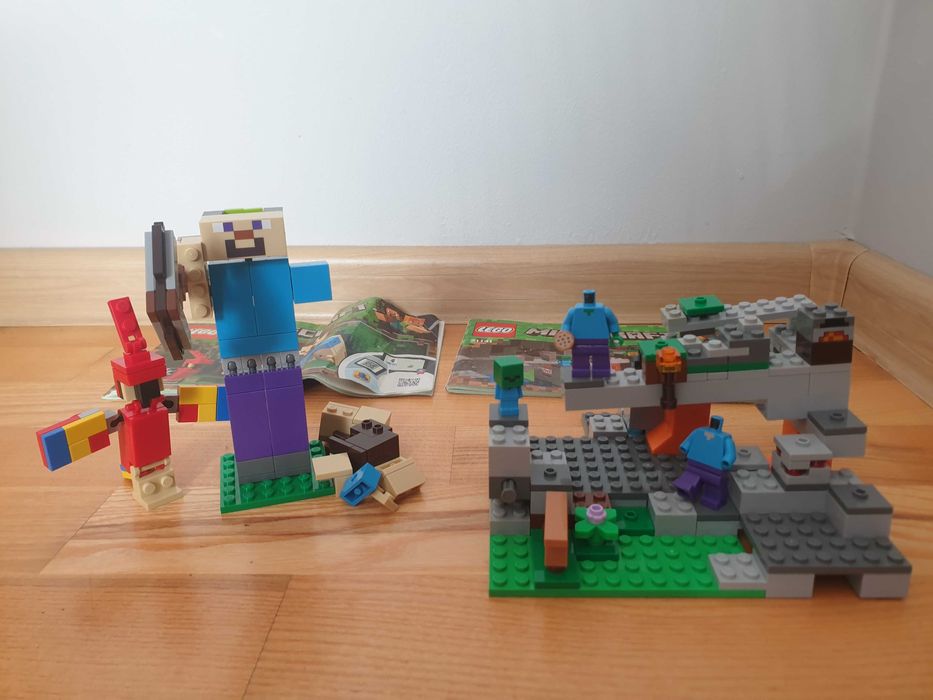 2 Zestawy Lego Minecraft 21148 i 21141