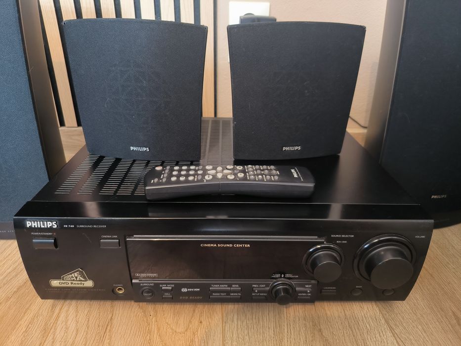 Zestaw amplitunera kina domowego 5.1 Philips fr740/00