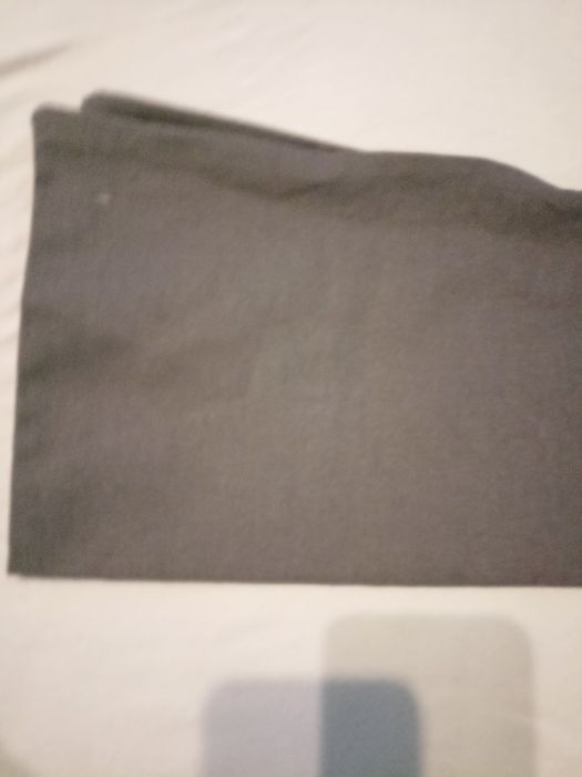 Poszewki na poduszki 40 x 40 szara i czarna suwak