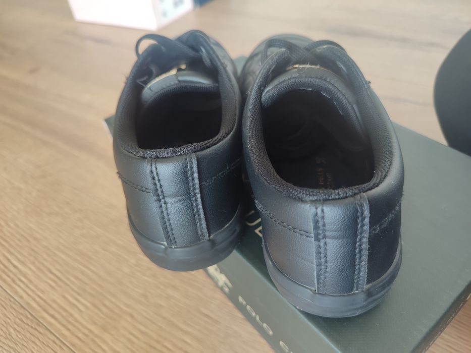Czarne buty sportowe, trampki r. 36