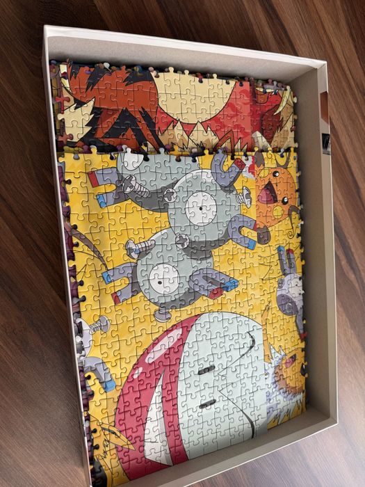 Puzzle Pokemon 5000szt - UŁOŻONE