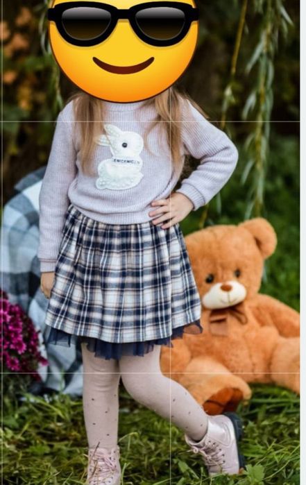 Спідничка+світшот 116 см