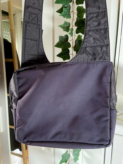 Mala tiracolo azul escura Adidas