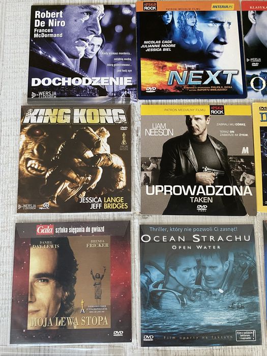 25 filmów na DVD