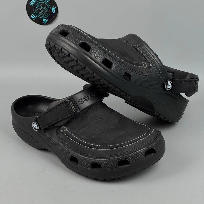 Crocs Yukon Vista II крокси босоножки крокс резинові сандали сланцы вьетнамки черевики сандалії шкіряні тапки тапочки кожа для міста на пляж