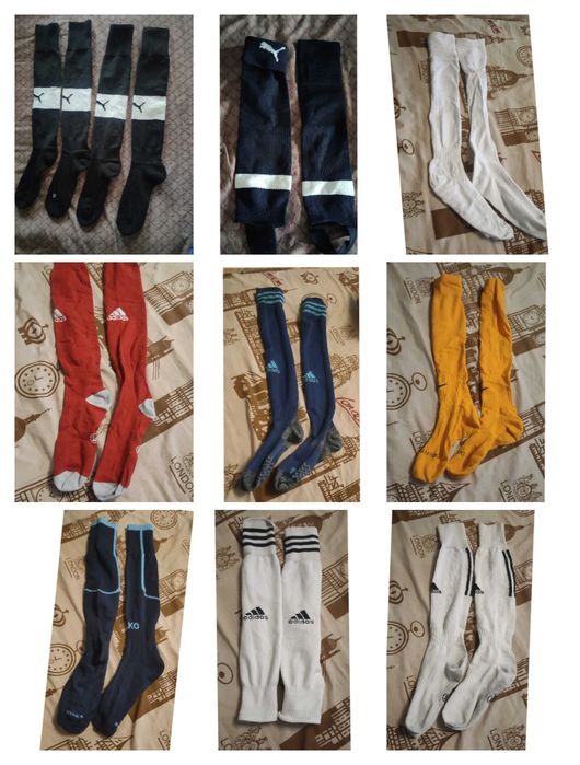 Футбольні щитки Adidas Predator Гетри Puma