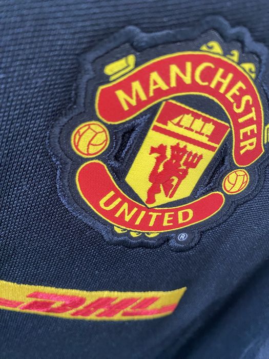 Винтажная олимпийка бренда Найк ФК Манчестер Юнайтед