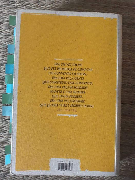 Livro "Memorial do Convento"