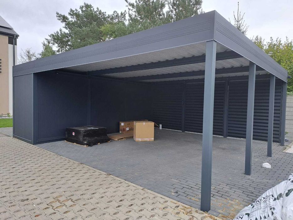 wiata garażowa, carpoty, domek narzędziowy, schowek, zadaszenie,altana