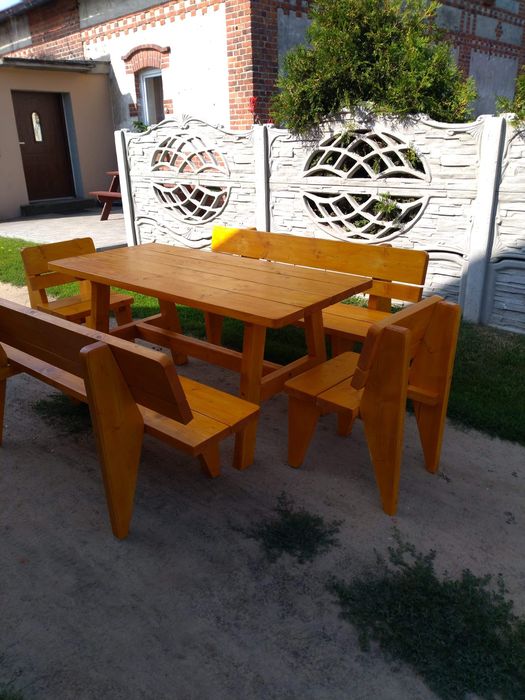 Meble ogrodowe, zestaw mebli, meble loft