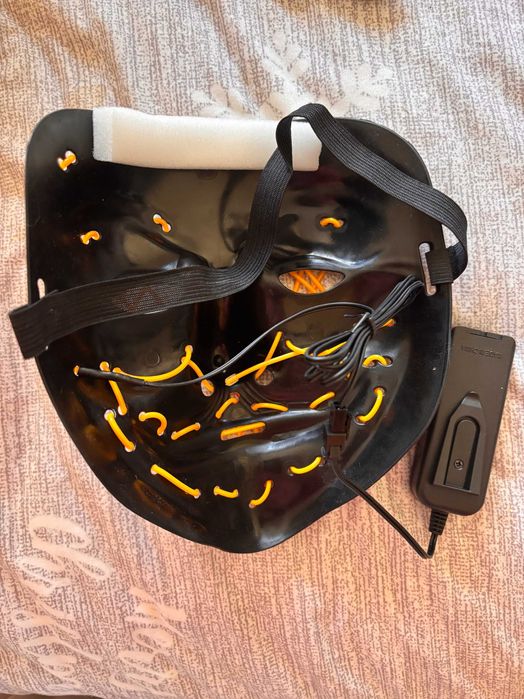 Máscara nova Halloween/Carnaval LED
