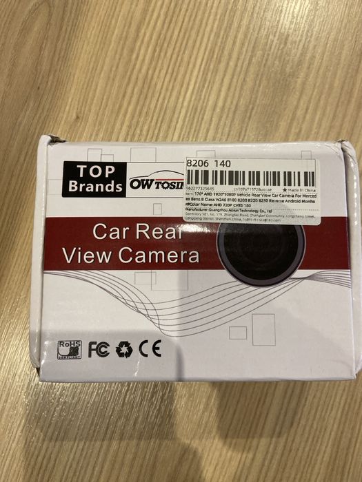 Camera traseira carro