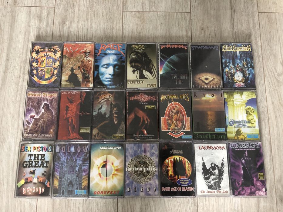 Аудіокасети Moon Records heavy metal (рок / метал)