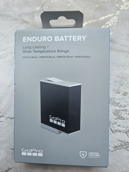 Gopro battery enduro hero 12/11/10/9 black