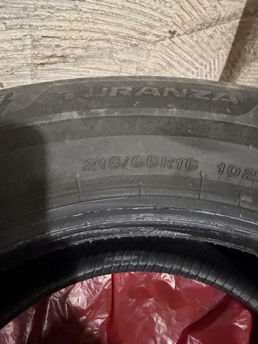 Продам нові літні шини Bridgestone Turanza 6 215/65/16