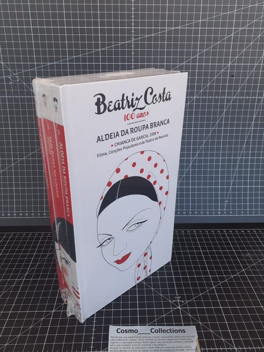 Coleção de CDs e DVDs Beatriz Costa 100 anos. A canção de Lisboa