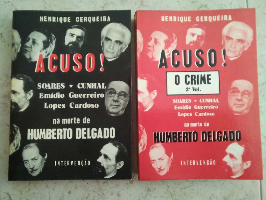 Acuso! de: Henrique Cerqueira (2 Vols.) Obra Completa.