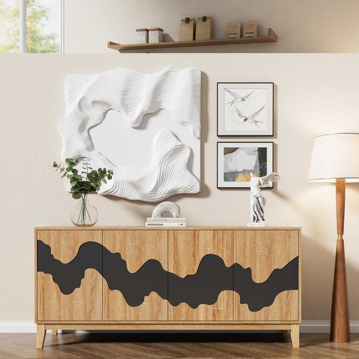 Nowa komoda / 160x40x73cm / barek / szafka / regał / półka / W653!