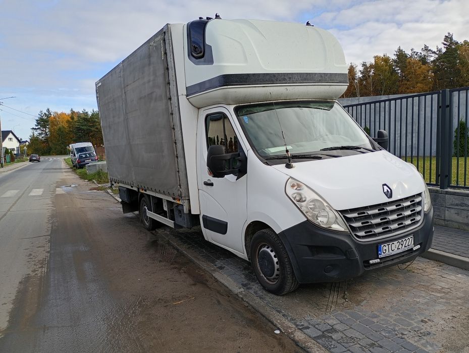 Renault master 10epal plandeka