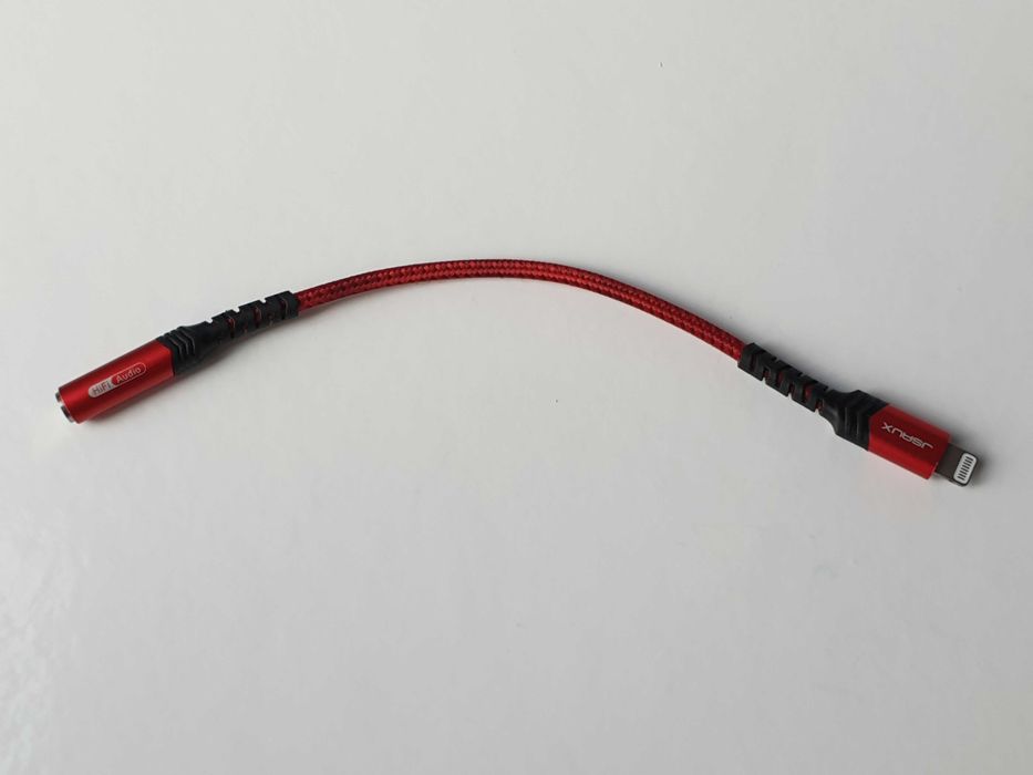 Адаптер Lightning to Jack 3.5mm Apple iPhone JSAUX Apple MFi Certified