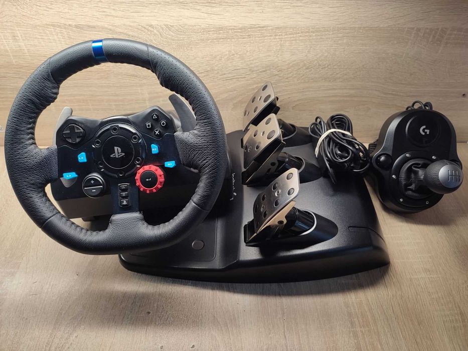 Kierownica Logitech G29 z Shifterem do gier wyścigowych do PS5 PS4 PS3