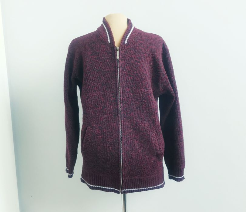 Sweter męski Pamoni bordowy