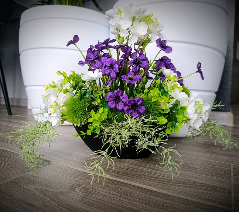 Kompozycja wiosenna nagrobna