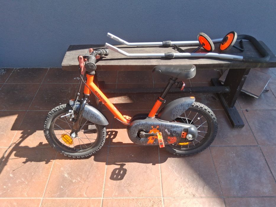 Rower dla dzieci  BTWIN 14" super stan