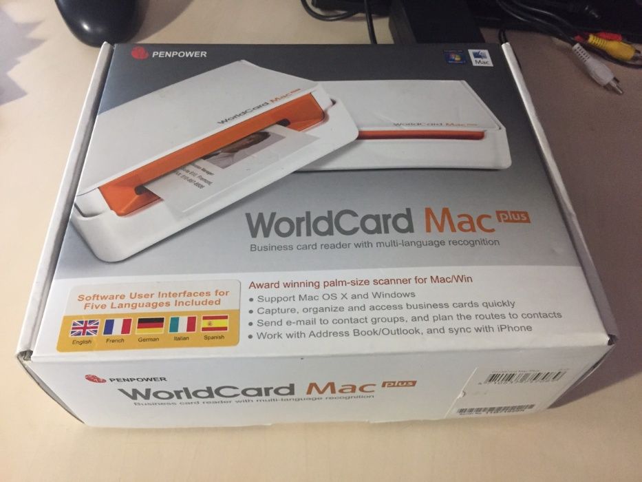 Сканер визитных карточек Penpower WorldCard Mac plus