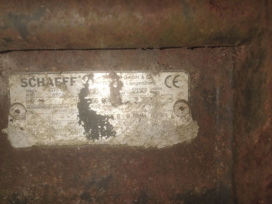 Łyżka do minikoparki schaeff