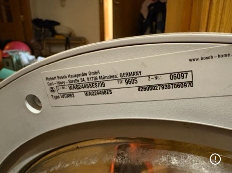 Maquina lavar roupa BOSCH - 8 kg