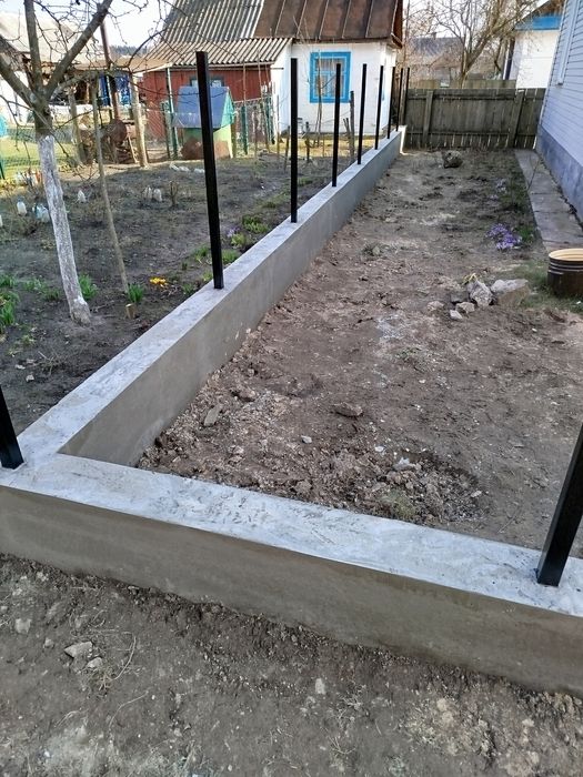 Фундаментні роботи,власна опалубка!