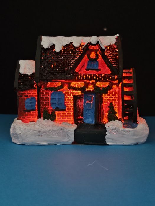 Ozdoba świateczna - Mini domek Bożonarodzeniowy