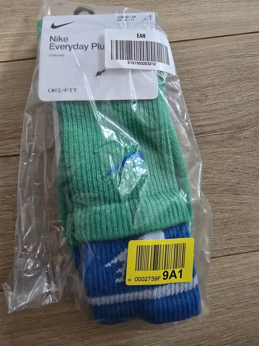 Skarpetki nike dwie pary 42 46