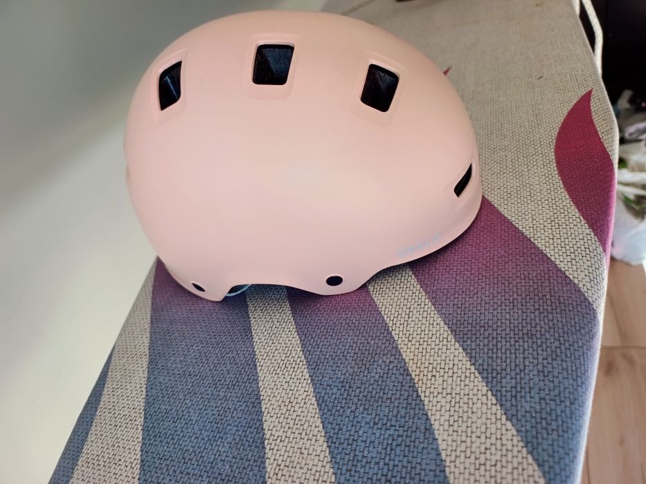 Kask różowy Oxelo