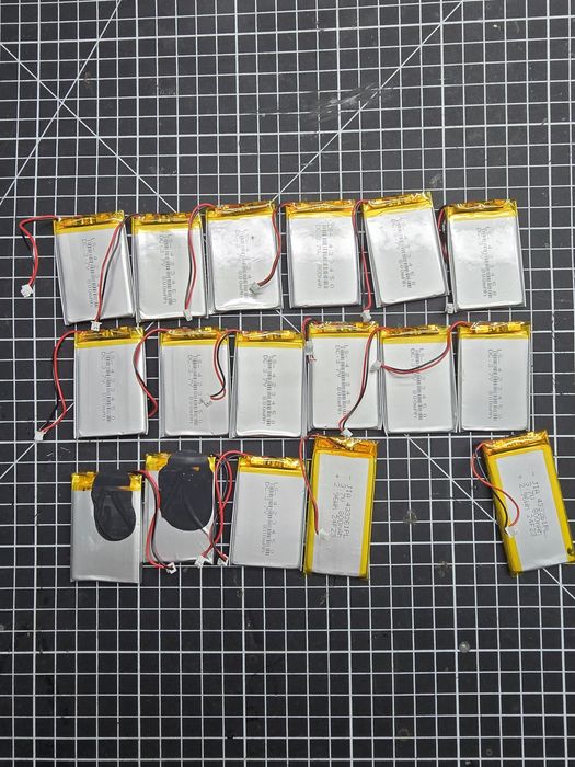 LiPo 800 mAh, 3,7V, 4,2x33x50мм LiPower акумулятор літій-полімерний LP