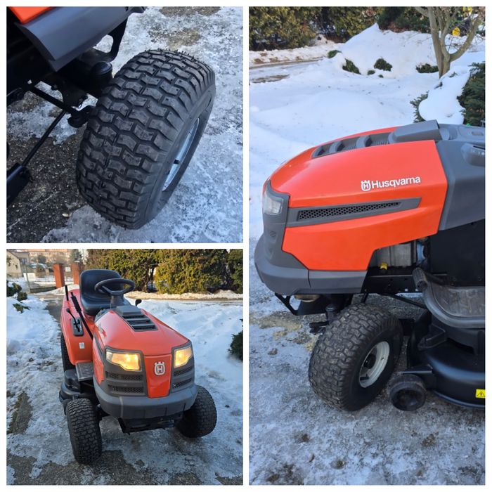 Traktorek kosiarka Husqvarna CTH 191 19KM KOHLER pompa oleju hydro