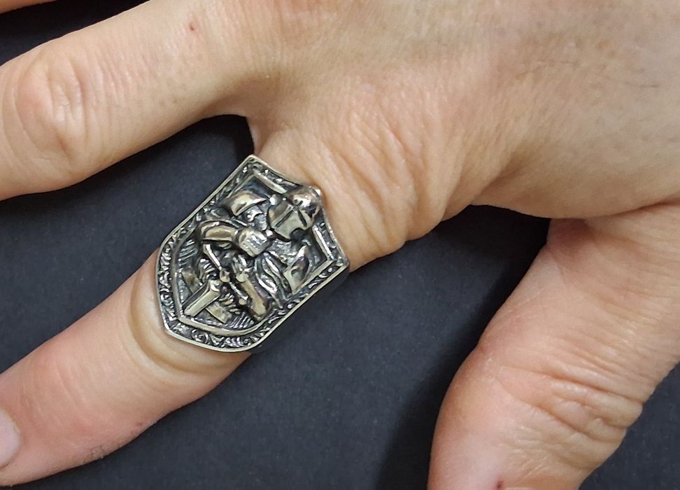 Anel Masculino Templário