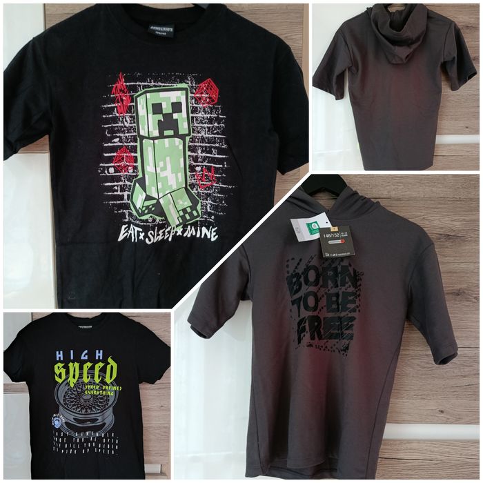 T- shirty chłopięce 134/140, 146/152