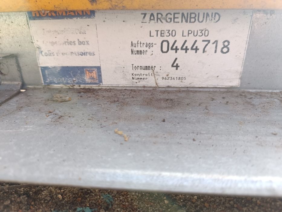 Brama garażowa segmentowa Hörmann 2,5x2,3