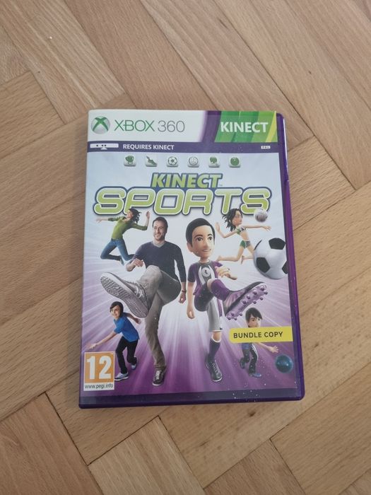 xbox 360 kinnect sports game gra