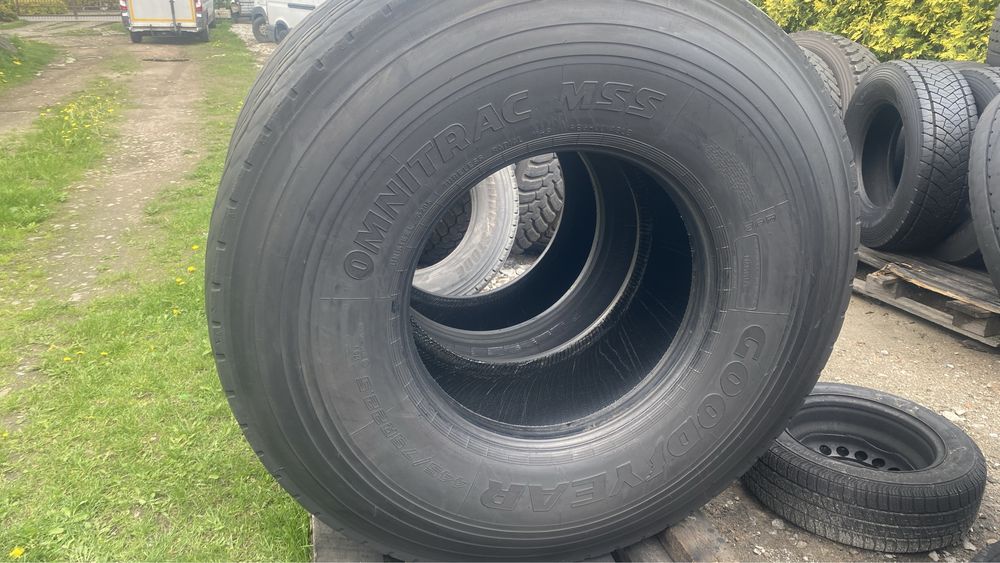 Opona 445/75R22.5 Goodyear Omnitrac MSS Terberg Koła do przyczepy
