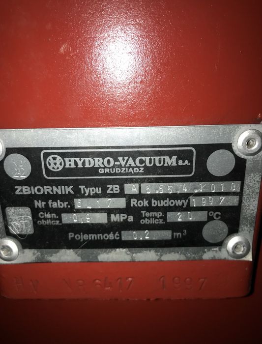 Zestaw hydroforowy Grudziądz pompa 1,5 kW+zbiornik 150 l