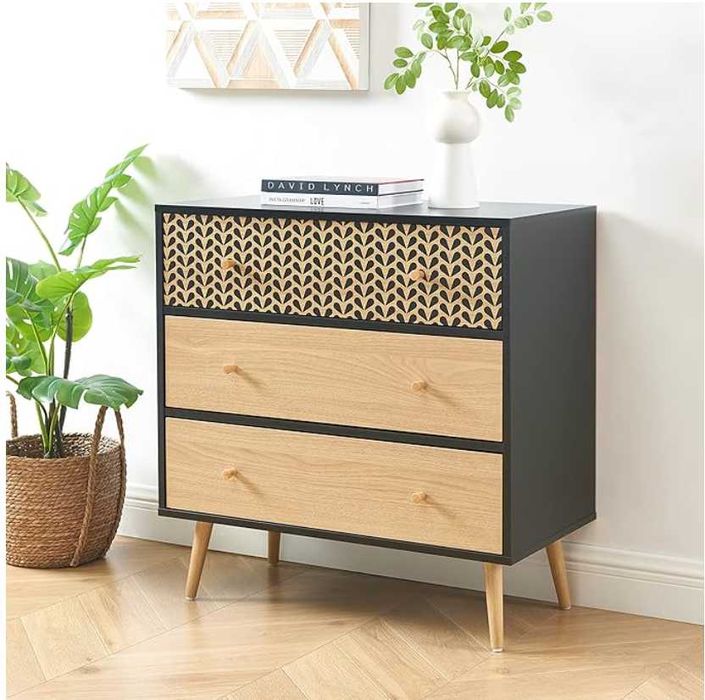 Cômoda 3 gavetas Baita (Sueca)