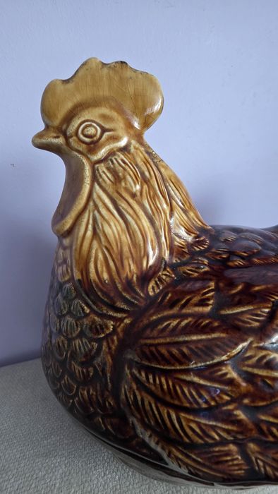 Ceramiczna kura duża