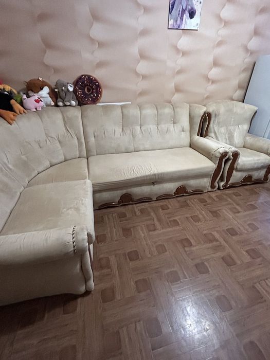 М'ягкій  уголок з кріслом роксана