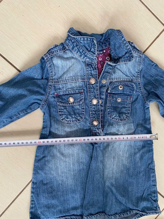 Плаття для дівчинки джинсове