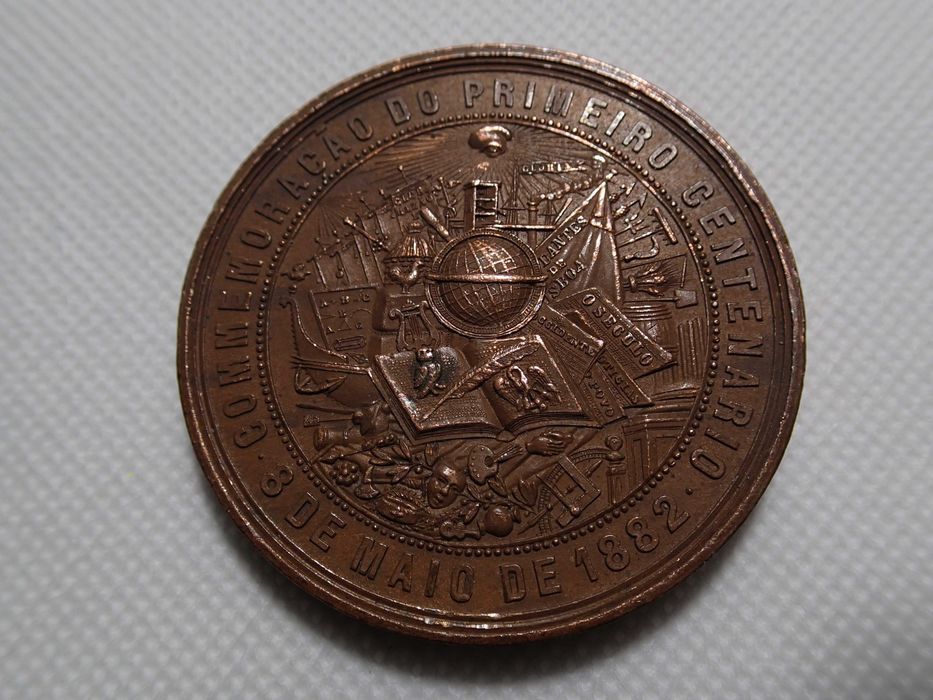 Medalha em bronze Marquês de Pombal