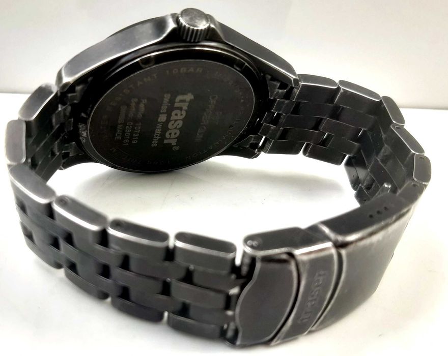 ZEGAREK TRASER P67 Officer PRO GunMetal Black/Lime MADE SWISS 42MM